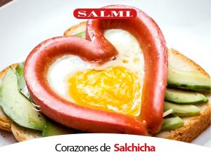 Corazones de salchicha Frankfurt Salmi